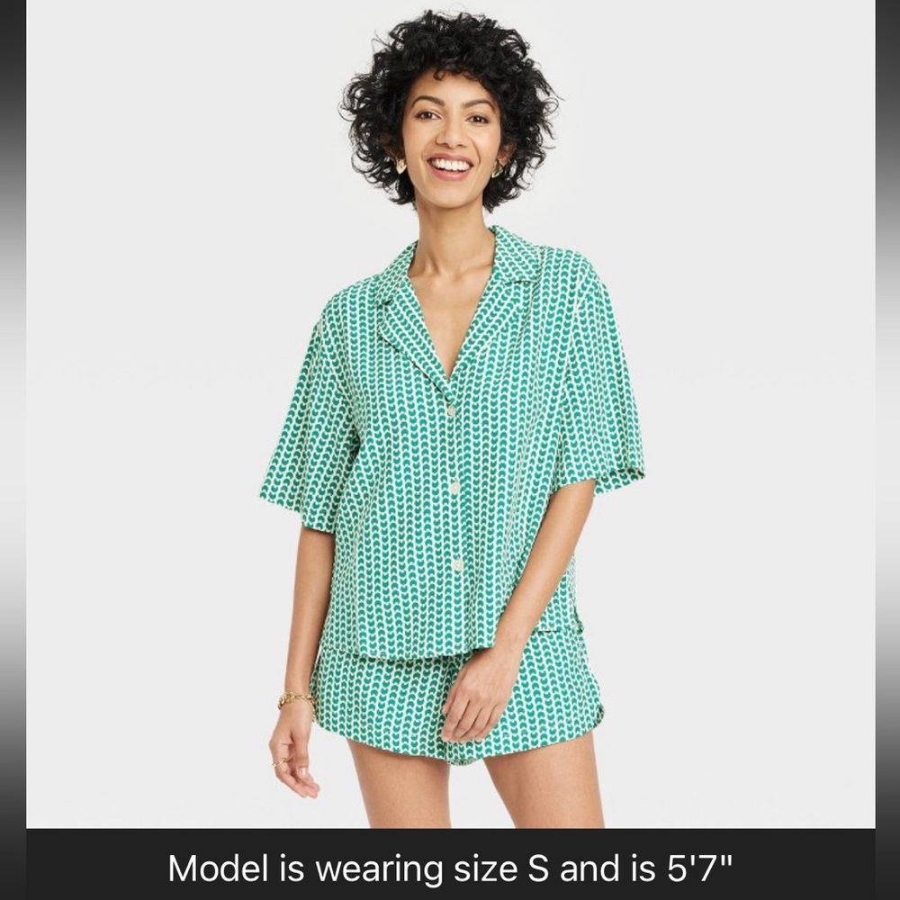 A New Day Short Sleeve Button-down Shirt